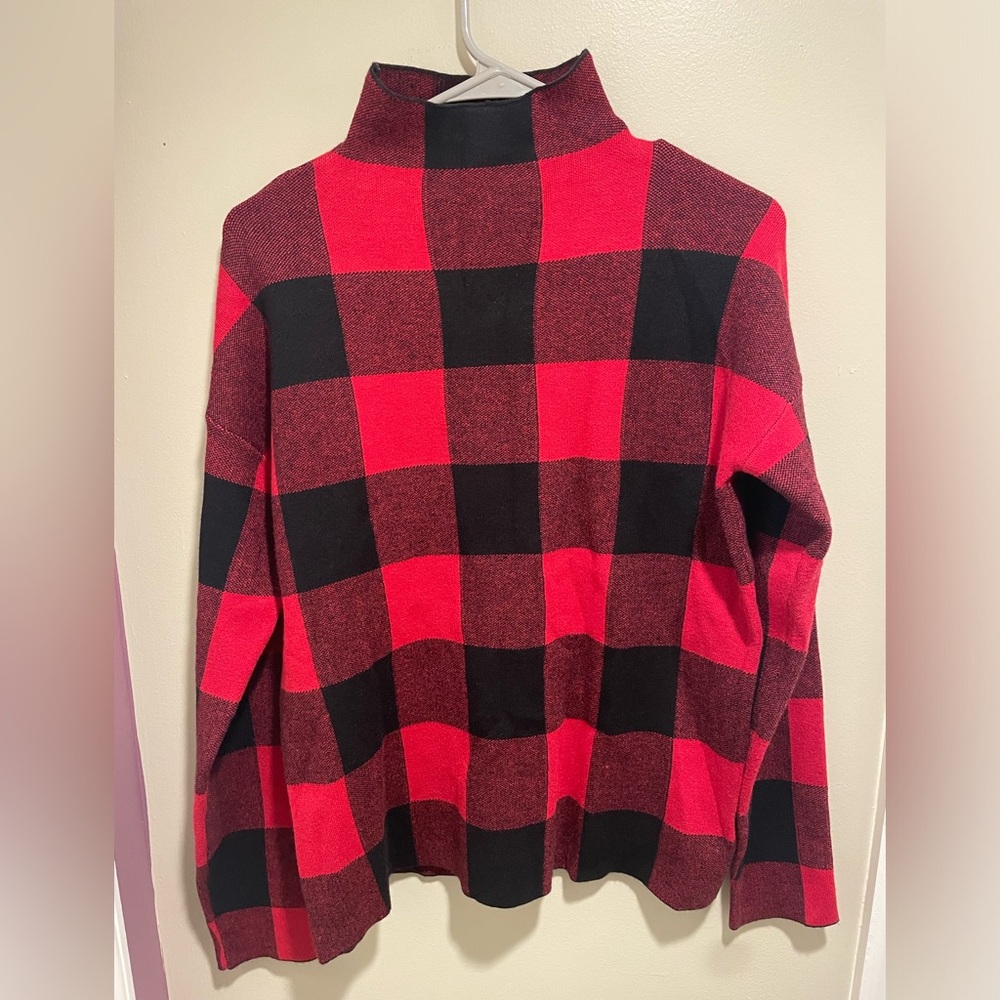 Tommy Bahama Buffalo Plaid Sweater